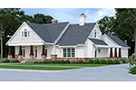 Craftsman House Plan Front of Home - Grace Hill Craftsman Home 020D-0365 - Search House Plans and More