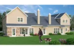 Traditional House Plan Rear Photo 01 - 020D-0381 - Shop House Plans and More