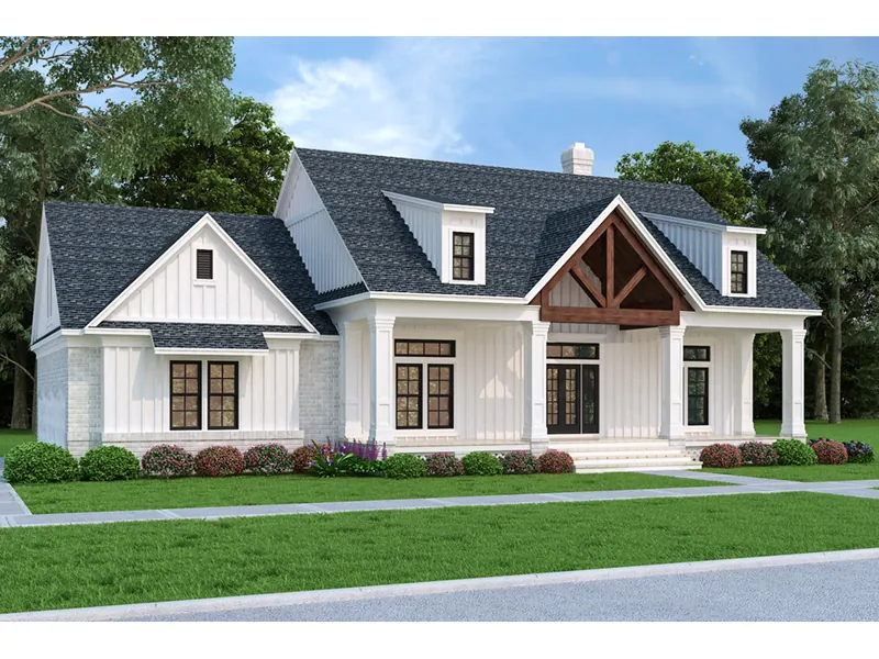Lowcountry House Plan Front Photo 01 - 020D-0399 - Shop House Plans and More