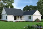 Lowcountry House Plan Rear Photo 01 - 020D-0399 - Shop House Plans and More