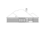 Ranch House Plan Rear Elevation - Dartmouth Luxury Home 021D-0005 - Search House Plans and More