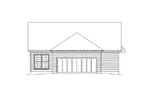 Southern House Plan Rear Elevation - Foxbriar Country Home 021D-0008 - Search House Plans and More