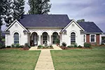 Traditional House Plan Front Photo 01 - Sunfield European Ranch Home 021D-0014 - Shop House Plans and More