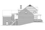 Lowcountry House Plan Left Elevation - High Meadow Country Farmhouse 021D-0021 - Search House Plans and More