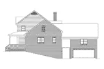 Lowcountry House Plan Right Elevation - High Meadow Country Farmhouse 021D-0021 - Search House Plans and More