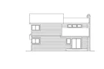 Modern House Plan Rear Elevation - El Dorado Rustic Home 022D-0002 - Search House Plans and More