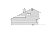 Modern House Plan Right Elevation - El Dorado Rustic Home 022D-0002 - Search House Plans and More