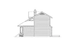 Arts & Crafts House Plan Right Elevation - Wintergreen Contemporary Home 022D-0003 - Shop House Plans and More