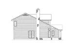 Country House Plan Left Elevation - Treebrooke Neoclassical Home 022D-0014 - Shop House Plans and More