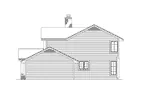 Country House Plan Right Elevation - Treebrooke Neoclassical Home 022D-0014 - Shop House Plans and More