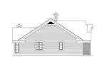 Arts & Crafts House Plan Left Elevation - Kentland Traditional Home 022D-0026 - Search House Plans and More