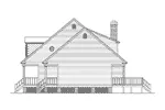 Country House Plan Right Elevation - Coventry Forest Plantation Home 023D-0001 - Search House Plans and More