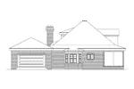Southern House Plan Left Elevation - Huntley Park Cape Cod Home 023D-0003 - Search House Plans and More