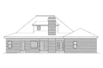 Southern House Plan Rear Elevation - Huntley Park Cape Cod Home 023D-0003 - Search House Plans and More