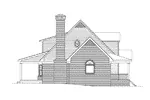 Traditional House Plan Left Elevation - Harwick Hollow Country Home 023D-0006 - Search House Plans and More