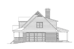 Traditional House Plan Right Elevation - Harwick Hollow Country Home 023D-0006 - Search House Plans and More