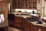 European House Plan Kitchen Photo 01 - Cross Hill Craftsman Farmhouse 024D-0062 - Search House Plans and More