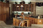 European House Plan Kitchen Photo 02 - Cross Hill Craftsman Farmhouse 024D-0062 - Search House Plans and More