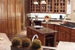 European House Plan Kitchen Photo 08 - Cross Hill Craftsman Farmhouse 024D-0062 - Search House Plans and More