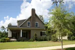Country French House Plan Side View Photo 02 - Thomas Elegant Ranch Home 024D-0591 - Shop House Plans and More