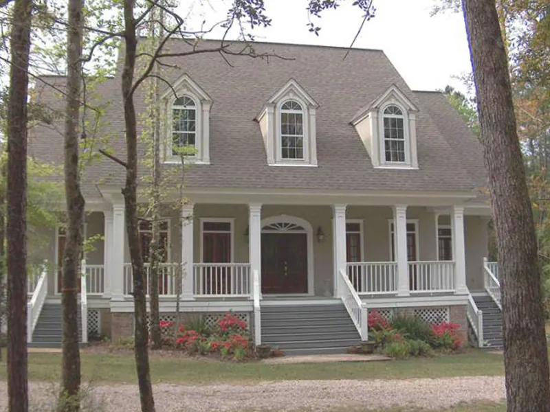 Grand Lowcountry Design With Southern Plantation Style