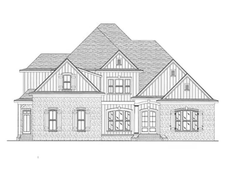 Front of Home - Riverridge Two-Story Home 024D-0678 - Shop House Plans and More