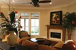 Acadian House Plan Family Room Photo 01 - Cash Canyon Acadian Home 024D-0795 - Search House Plans and More