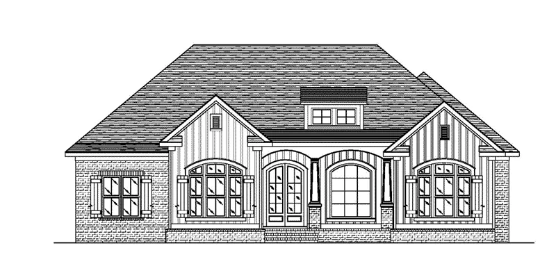 Southern House Plan Front Elevation - 024D-0825 - Shop House Plans and More