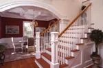 Lowcountry House Plan Stairs Photo - Gulfview Lowcountry Home 024S-0010 - Search House Plans and More