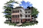 Luxury House Plan Front Image - Whittes Creek Southern Home 024S-0015 - Shop House Plans and More