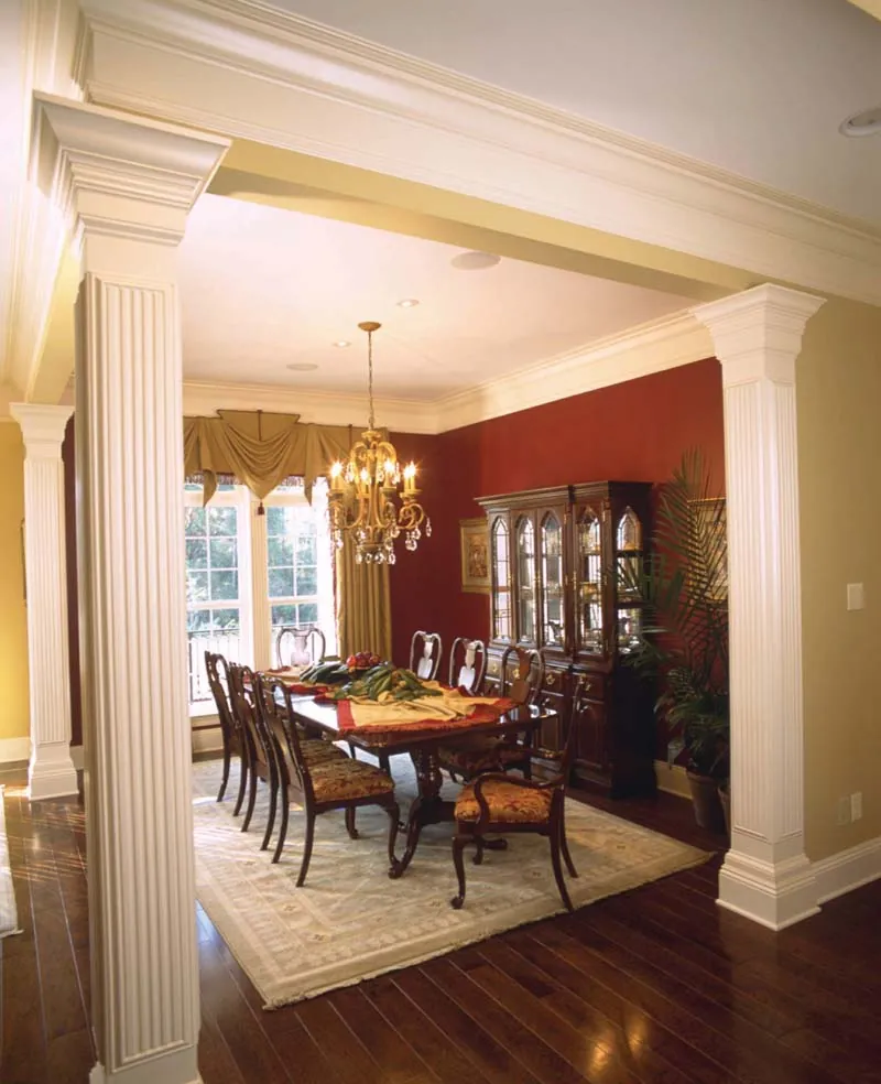 Traditional House Plan Dining Room Photo 01 - Prentiss Manor Colonial Home 024S-0023 - Shop House Plans and More