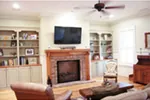 Traditional House Plan Fireplace Photo 01 - Hamilton Creek Green Home 024S-0024 - Search House Plans and More