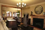 Traditional House Plan Living Room Photo 01 - Hamilton Creek Green Home 024S-0024 - Search House Plans and More