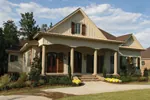 Luxury House Plan Front of Home - Briley Southern Craftsman Home 024S-0025 - Search House Plans and More