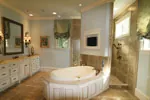 Luxury House Plan Master Bathroom Photo 09 - Briley Southern Craftsman Home 024S-0025 - Search House Plans and More