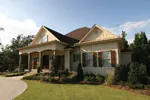 Luxury House Plan Side View Photo 01 - Briley Southern Craftsman Home 024S-0025 - Search House Plans and More