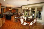 Vacation House Plan Breakfast Room Photo 02 - Dickerson Creek Rustic Home 024S-0026 - Search House Plans and More