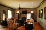Vacation House Plan Fireplace Photo 01 - Dickerson Creek Rustic Home 024S-0026 - Search House Plans and More