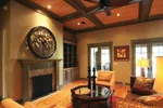 Vacation House Plan Great Room Photo 02 - Dickerson Creek Rustic Home 024S-0026 - Search House Plans and More