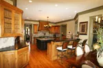 Vacation House Plan Kitchen Photo 01 - Dickerson Creek Rustic Home 024S-0026 - Search House Plans and More