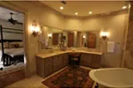 Arts & Crafts House Plan Master Bathroom Photo 04 - Cottonlane Lowcountry Home 024S-0028 - Search House Plans and More
