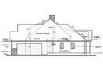 Traditional House Plan Right Elevation - Cermak Country Home 026D-1365 - Search House Plans and More
