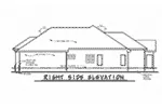 Traditional House Plan Right Elevation - Ridder Pointe European Home 026D-1945 - Shop House Plans and More