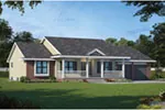 Country House Plan Front of Home - Alberta Falls Farmhouse 026D-1974 - Search House Plans and More