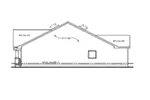 Country House Plan Right Elevation - Colville Hill Ranch Home 026D-1989 - Search House Plans and More