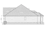 European House Plan Right Elevation - 026D-1999 - Shop House Plans and More