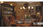 Colonial House Plan Dining Room Photo 01 - Monardo Tudor Style Home 026S-0018 - Shop House Plans and More