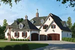 Colonial House Plan Front Photo 02 - Monardo Tudor Style Home 026S-0018 - Shop House Plans and More