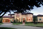Luxury House Plan Front Photo 03 - Dixmont Luxury European Home 026S-0020 - Search House Plans and More