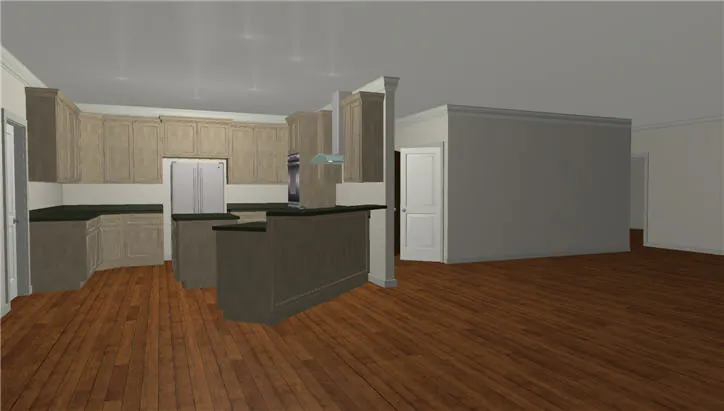 Southern House Plan Kitchen Photo 01 - Kinsey Country Home 028D-0022 - Search House Plans and More